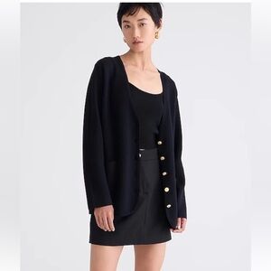 J Crew Giselle V Neck Sweater Blazer